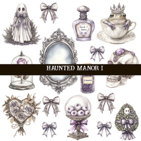 Haunted Manor Collection Decal sheets- 7 styles