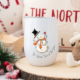 Tipsy Snowman UV DTF DecalsI