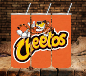 Cheeto vinyl tumbler wraps