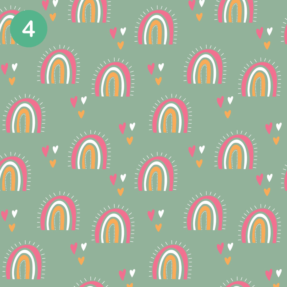 All the Rainbows 12x12 Vinyl Sheets- 12 Designs Available