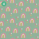 All the Rainbows 12x12 Vinyl Sheets- 12 Designs Available