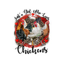 Chicken UV DTF Decal 3 Designs
