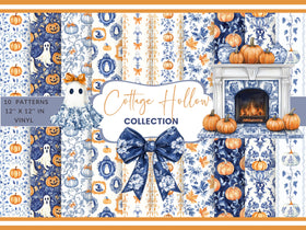 Cottage Hollow Vinyl collection- 12x12 vinyl sheets-10 designs available