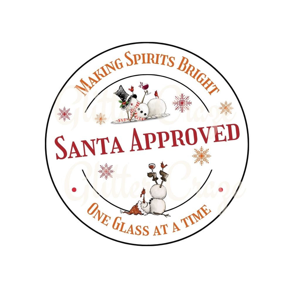 Santa Approved Tipsy Snowman Download set