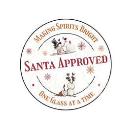 Santa Approved Tipsy Snowman Download set