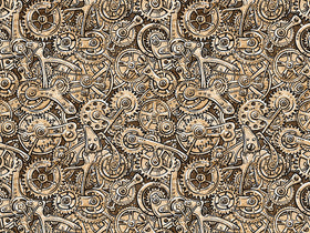 Steampunk Wonders Collection Vinyl collection- 12x12 vinyl sheets-18 designs available