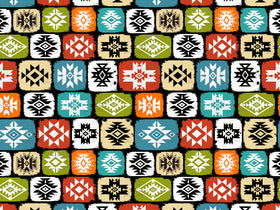 Colorful Western 12x12 Vinyl Sheets- 9 Designs Available