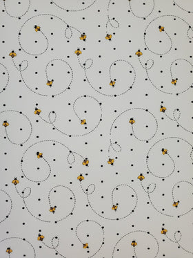 Bee Print - Adhesive Vinyl