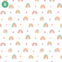 All the Rainbows 12x12 Vinyl Sheets- 12 Designs Available