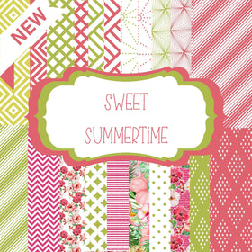 Sweet Summertime 12x12 adhesive vinyl sheets