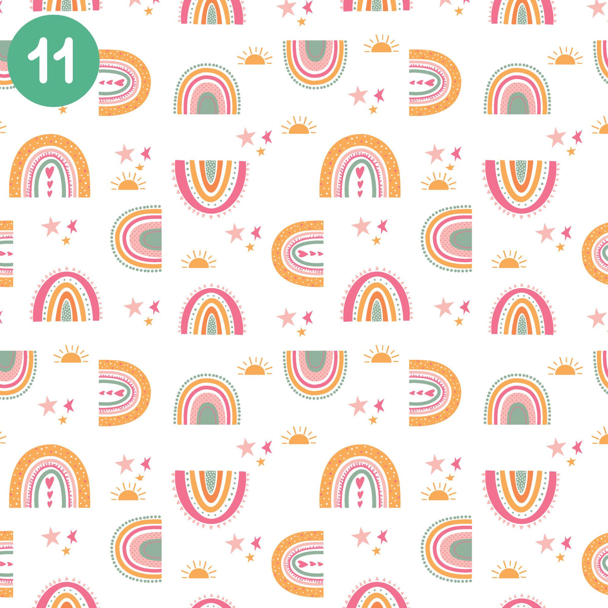 All the Rainbows 12x12 Vinyl Sheets- 12 Designs Available