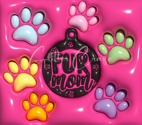 Fur Mom Puff Vinyl Wraps