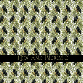 Hex and Bloom Vinyl collection- 12x12 vinyl sheets-16 designs available