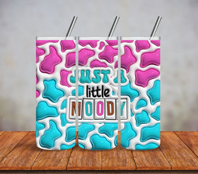 Just a little Moody #2 Puff Vinyl wraps- 4 Designs