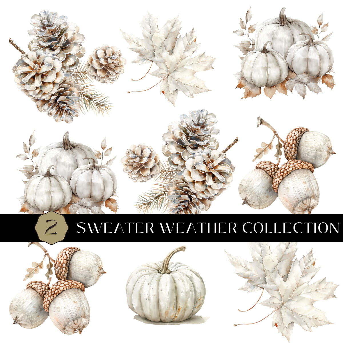 Sweater Weather Collection UV DTF Decal Sheets- 3 Designs