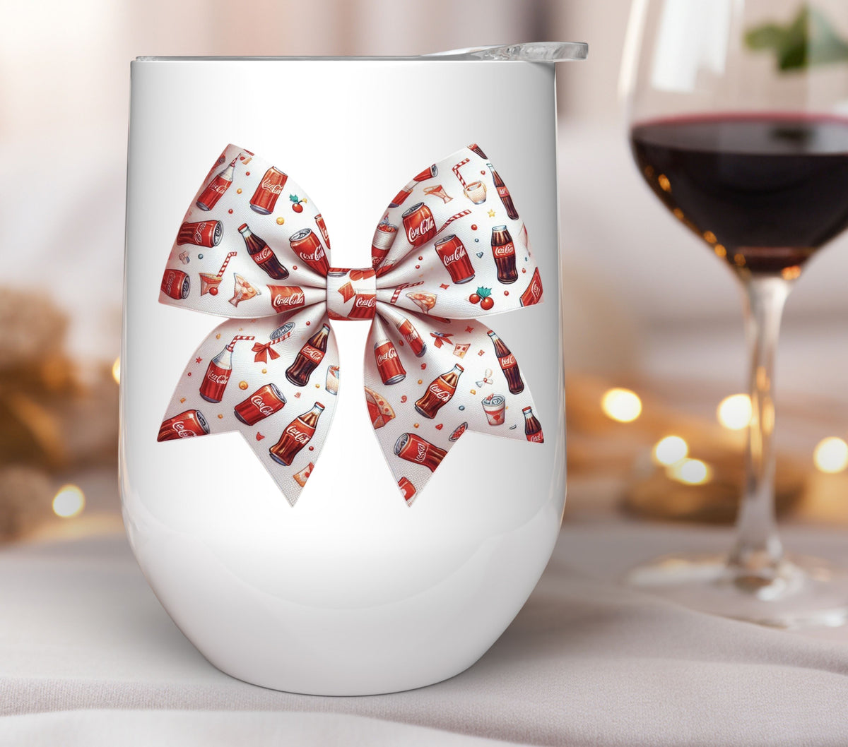 Cola Coquette Bow #3 UV DTF Decals