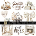 Sweater Weather Collection UV DTF Decal Sheets- 3 Designs