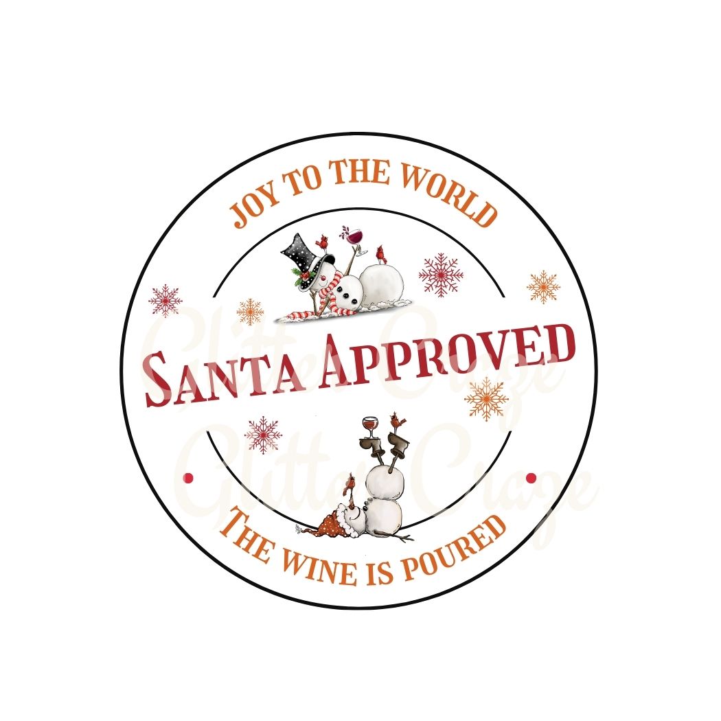 Santa Approved Tipsy Snowman Download set