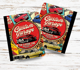 Custom garage By notebook wrap