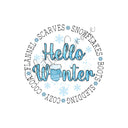 Blue Winter UV DTF Decals 13 Designs to choose from