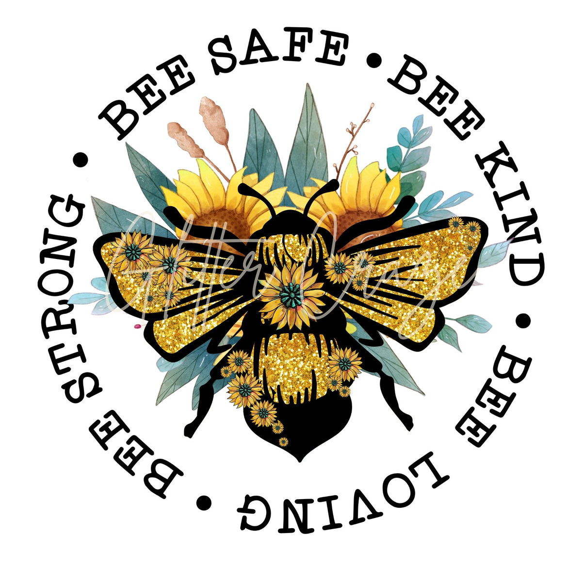 Bee  UV DTF Decals - 8 Designs