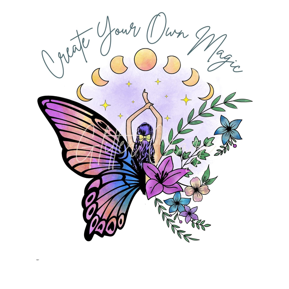 Crystals UV DTF Decals 5 designs