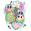 Easter UV DTF Decals 2 designs