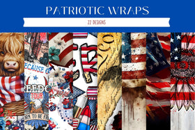 patriotic Wraps- 22 Designs