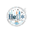 Blue Winter UV DTF Decals 13 Designs to choose from