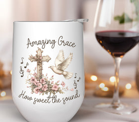 Amazing Grace how sweet the sound UV DTF Decals