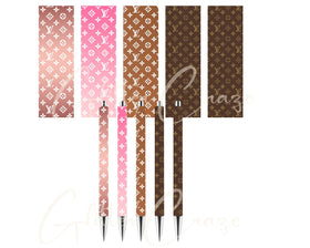 Designer Pen wraps uv dtf