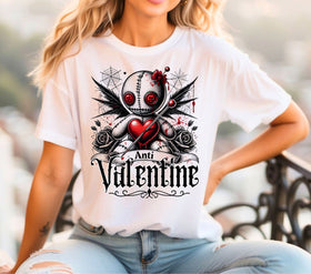 Anti Valentine Voodoo DTF Transfers