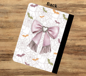 People give me the creeps floral vinyl composition notebook wrap