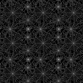 Black Spider Web - Adhesive Vinyl