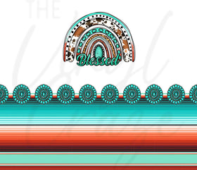 Blessed Serape Wrap and Decal JPEG Download