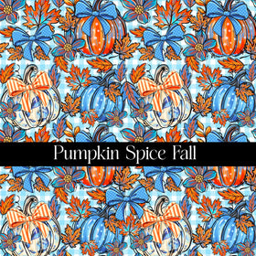 Pumpkin Spice Fall 12x12 vinyl sheet