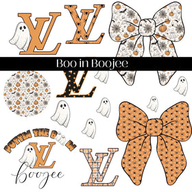 Boo in Boojee UV DTF Decal Sheet