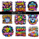 Boo Vibes Collection UV DTF Decal Sheets- 5 Designs