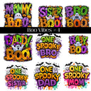 Boo Vibes Collection UV DTF Decal Sheets- 5 Designs