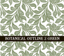 Botanical Outline #2 UV DTF Wrap