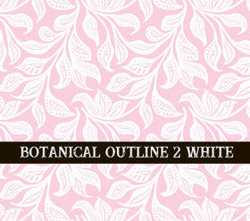 Botanical Outline #2 UV DTF Wrap