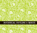 Botanical Outline #6 UV DTF Wrap 3 color options
