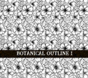 Botanical Outline #1 UV DTF Wrap