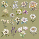 Botanicals UV DTF Decal Sheets-2 Design Options