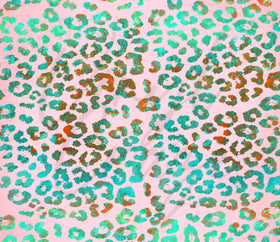 Cheetah Patina 20 oz Skinny Adhesive Vinyl Wrap