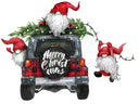 Christmas Car Gnomes UV DTF Decal