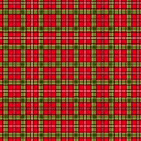 Christmas Plaid - Adhesive Vinyl