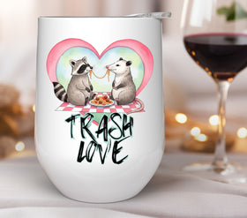 Trash Love UV DTF Decals
