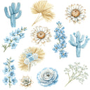 Coastal Cowgirl UV DTF Decal Sheets- 6 Design Options