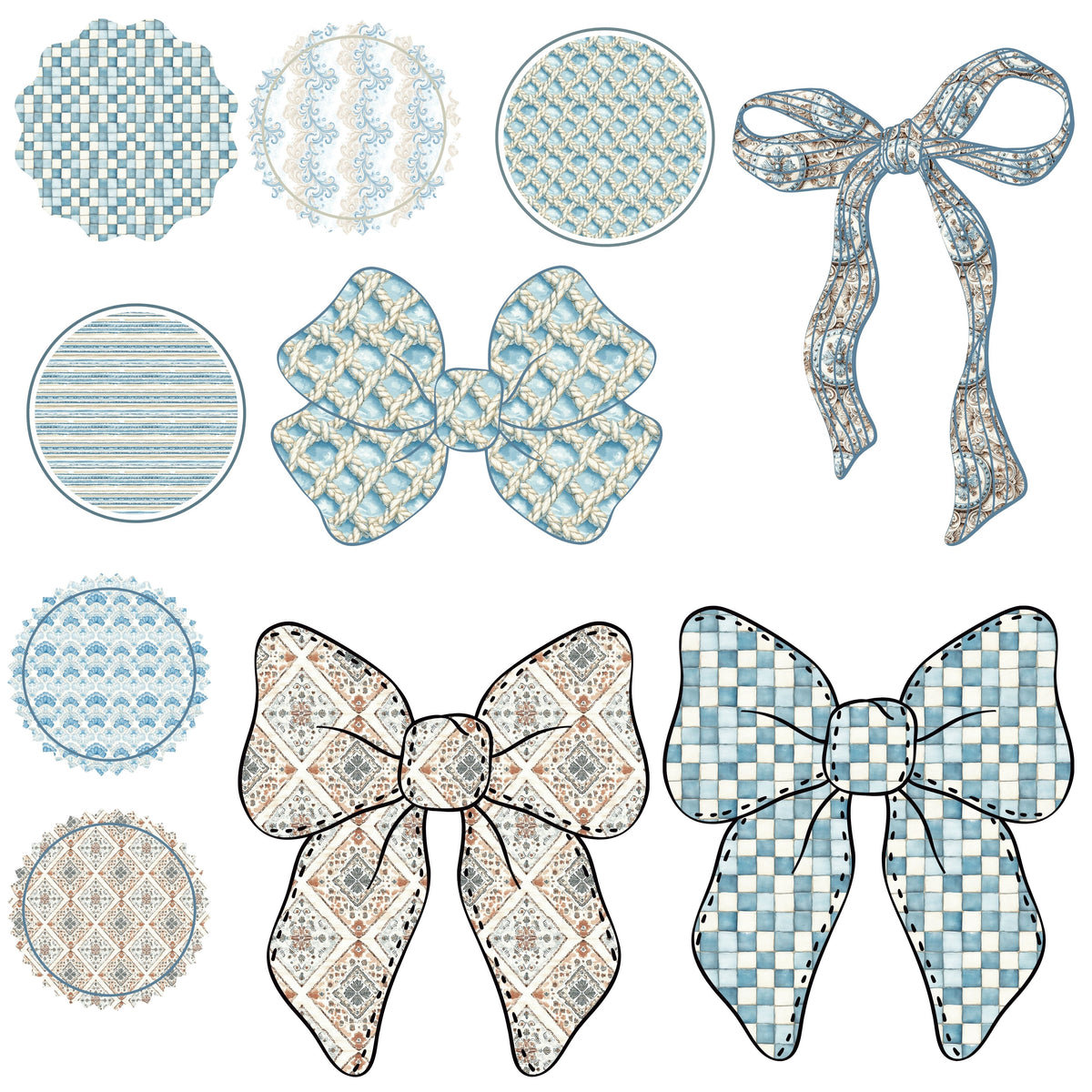 Coastal Cowgirl UV DTF Decal Sheets- 6 Design Options